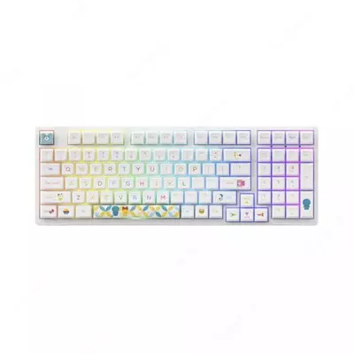  Клавиатура Akko 3098B Doraemon Rainbow CS Jelly Pink RGB - 
