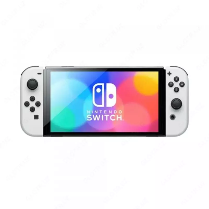 Игровая консоль Nintendo Switch OLED (белая)