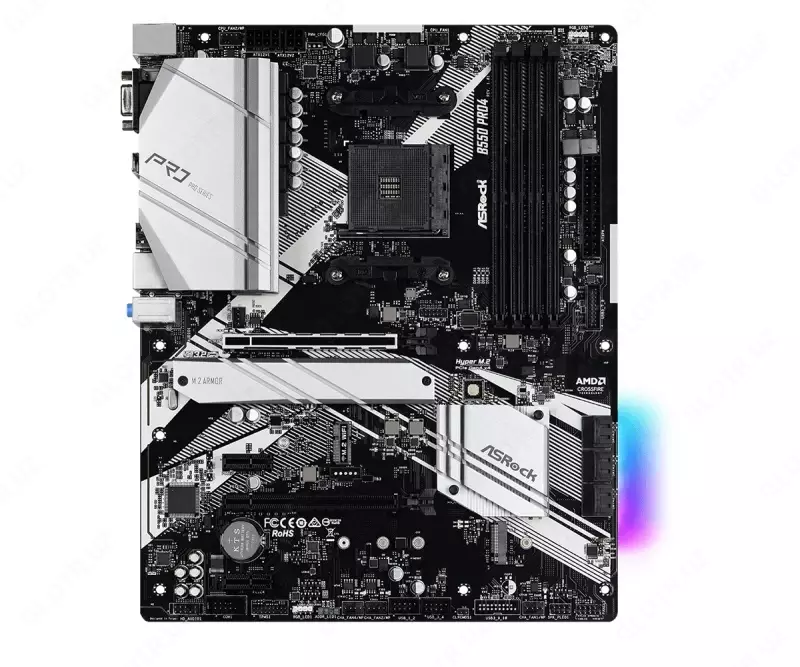 ASRock A520M-HVS sAM4 A520 anakart 2xDDR4 HDMI-VGA USB 3.2 mATX