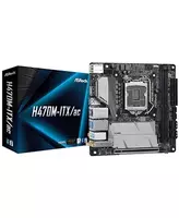 Материнская плата ASRock H470M-ITX/AC s1200 H470 2xDDR4 M.2 HDMI-DP Type-C 802.11ac+BT 4.2 mITX