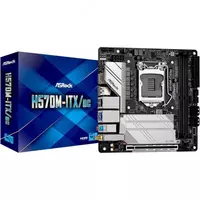  Материнская плата ASRock H570M-ITX/AC s1200 H570 HDMI-DP 2xDDR4 M.2 2.5G LAN Type-C Wi-Fi!!!BT mITX - 