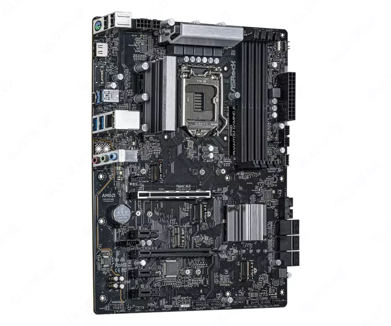  Материнская плата ASRock Z590 PHANTOM GAMING 4 s1200 Z590 HDMI 4xDDR4 M.2 Type-C ATX - 