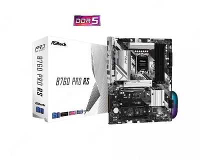 Материнская плата ASRock Motherboard ASRock B760 PRO RS s1700 B760 4xDDR5 HDMI DP ATX