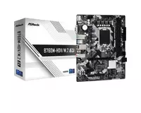 Материнская плата Motherboard ASRock B760M-HDV/M.2 D4 s1700 B760M 4xDDR4 HDMI DP mATX
