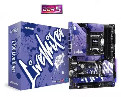  Материнская плата Motherboard ASRock Z790 LIVEMIXER s1700 Z790 4xDDR5 M.2 HDMI DP ATX - 