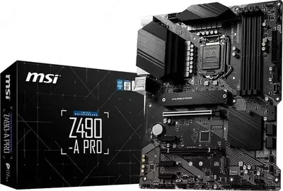 Материнcкая плата MSI MPG_Z490_GAMING_PLUS s1200 Z490 4xDDR4 M.2 HDMI-DP ATX