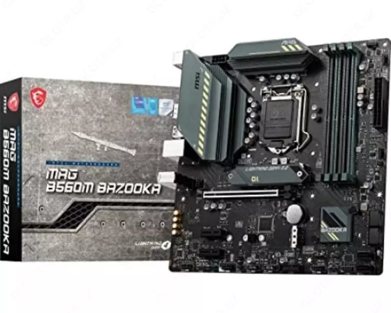Материнcкая плата MSI MAG_B560M_BAZOOKA s1200 B560 4xDDR4 HDMI-DP mATX