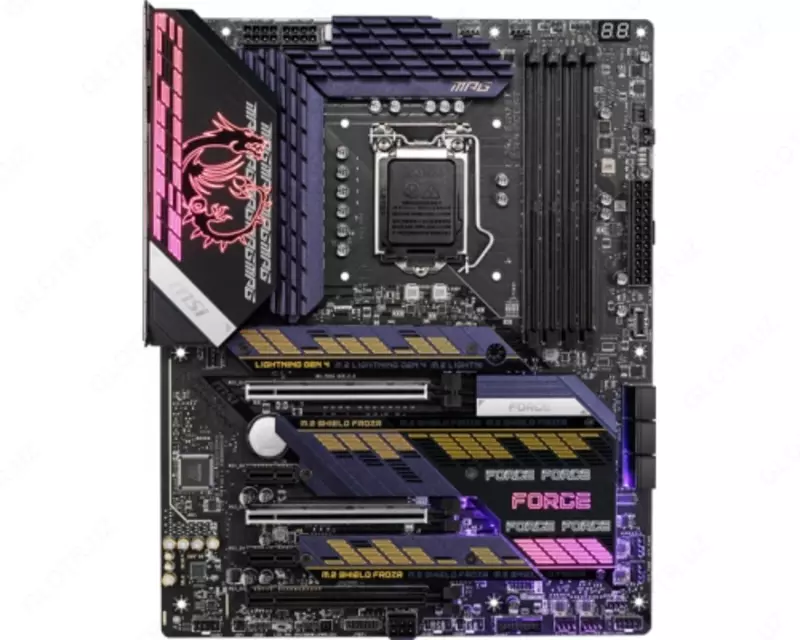 Материнcкая плата MSI MPG_Z590_GAM_EDGE_WIFI s1200 Z590 4xDDR4 M.2 DP-HDMI Wi-Fi!!!BT ATX