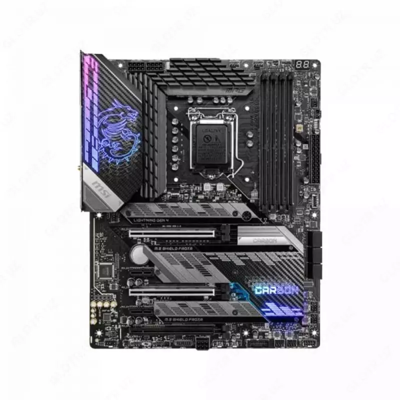 Материнcкая плата MSI MPG_Z590_GAM_CARB_WIFI s1200 Z590 4xDDR4 M.2 DP-HDMI Wi-Fi!!!BT ATX