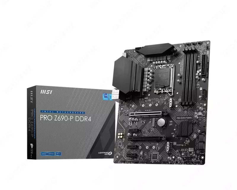 Материнcкая плата MSI PRO Z690-P DDR4 s1700 Z690 4xDDR4 M.2 HDMI DP ATX