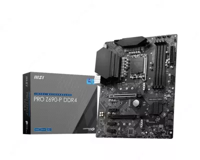  Материнcкая плата MSI PRO Z690-P DDR4 s1700 Z690 4xDDR4 M.2 HDMI DP ATX - 