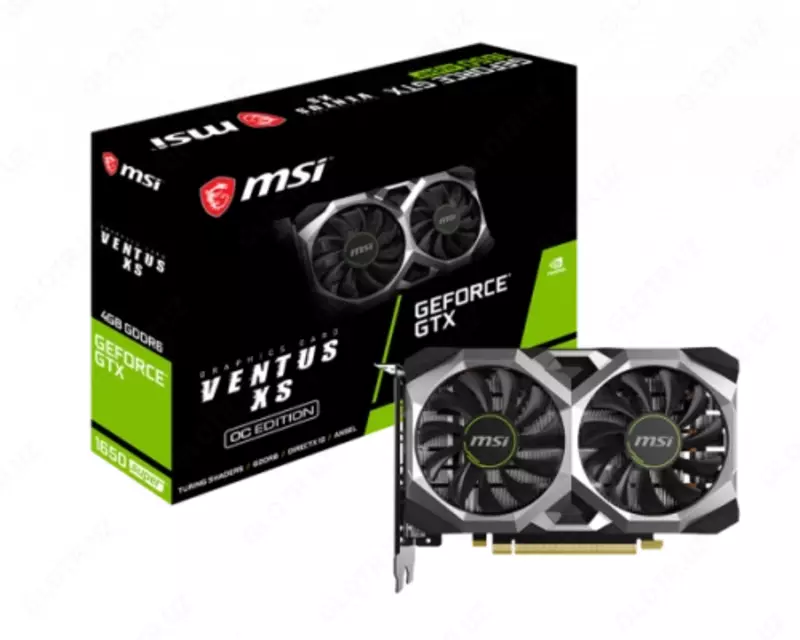  Видеокарта MSI GeForce GTX1650 SUPER 4GB GDDR6 VENTUS XS OC - 