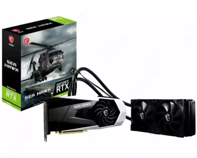 Видеокарта MSI GeForce RTX3080 10GB GDDR6X SEA HAWK X LHR