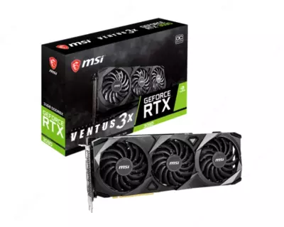 Видеокарта MSI GeForce RTX3090 24GB GDDR6X VENTUS 3X OC