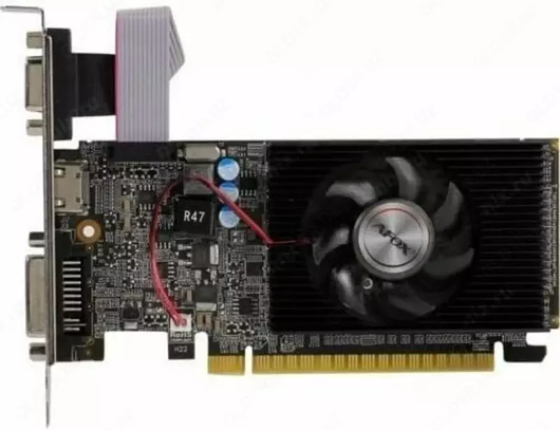Видеокарта AFOX GeForce GT610 2GB DDR3 64Bit DVI-HDMI-VGA low profile
