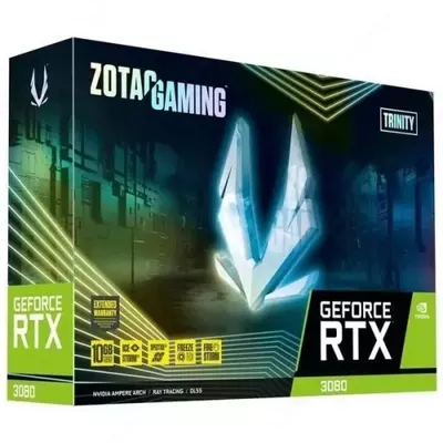 Видеокарта ZOTAC RTX3080 10GB GDDR6X GAMING Trinity LHR