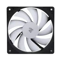  Корпусной вентилятор 2E OEM (F120-S)  120мм  3pin  белые лопасти  черная рамка - 