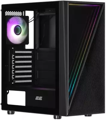 Case 2E GAMING RUNA + Quvvat manbai 2E 500W