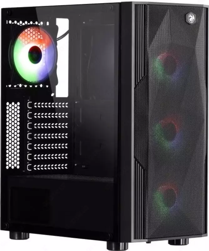 Case 2E GAMING RUNA + Quvvat manbai 2E 500W