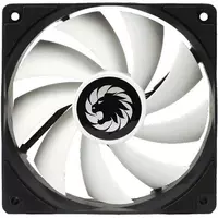 Корпусной вентилятор GAMEMAX (WFBK-WT) 120 мм  3-4 пин белые лопасти  черная рамка