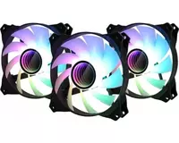  Набор корпусных вентиляторов Zalman Kit of Zalman Case fan Infinity Mirror ZM-IF120A3  ARGB  3x120mm  1200rpm ± 10% 3 pin black frame & controller - 