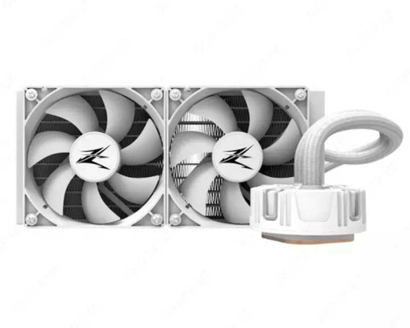 Система жидкостного охлаждения Zalman Reserator 5 Z24 (White)  115x  1366  1200  2011  2011-V3  2066  *1700 (ZM-1700MKB)  AM4  AM3+  AM3  FM2+  FM2  TDP 320W
