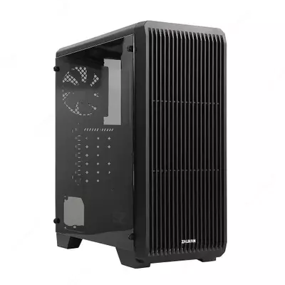Корпус Zalman S2 TG  MidT  2xUSB2.0  1xUSB3.0  3x120мм  стекло (боковая панель)  без БП  черный