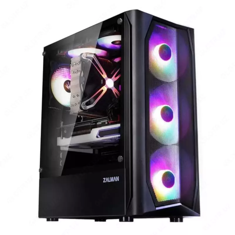  Корпус Zalman N4 REV.1 + Блок питания ZM600-XEII В отдельной упаковке - 