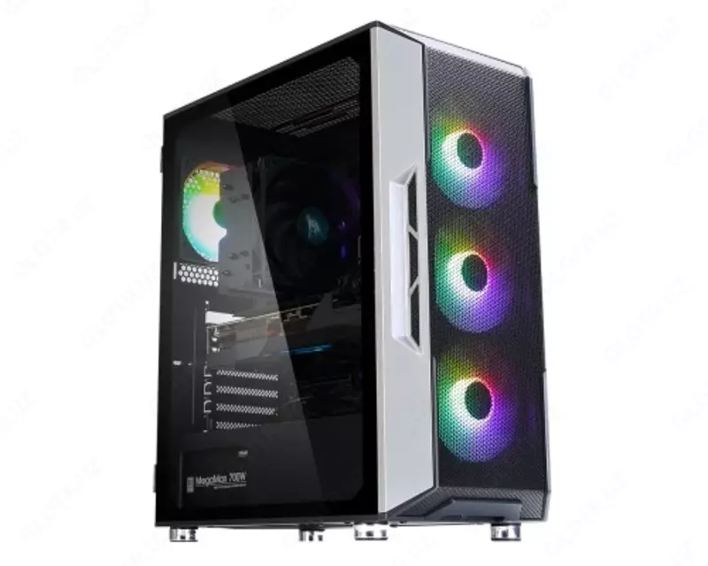 Корпус Zalman  i3NEO с БП ZM700-TXII  MidT  2xUSB2.0 1xUSB3.0  4x120мм RGB LED стекло(бок. панель)