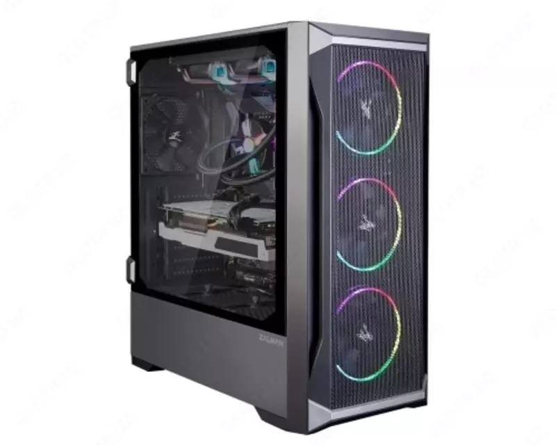 Корпус Zalman Z8 TG  MidT  1xUSB2.0 2xUSB3.0  3x120мм стекло(бок. панель) безБП черный