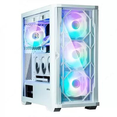 Zalman Computer case Z10 Duo White  without PSU  EATX  White