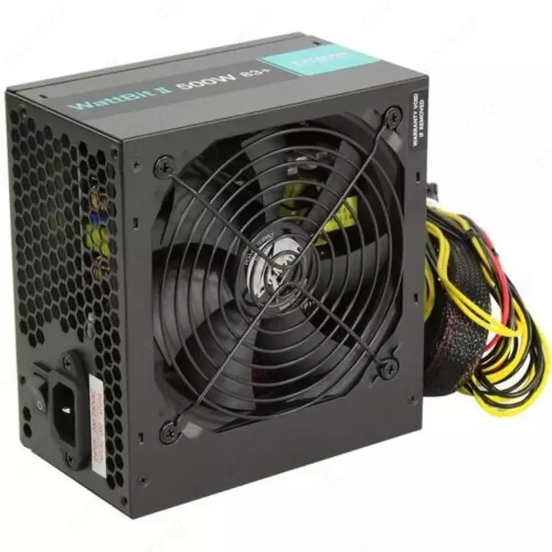 Блок питания Zalman Wattbit II 500-XEII (500W) 220-230 VAC 83% 120мм MB24 CPU(4+4) 4xSATA 2xPCIe 3xMOLEX OVP UVP SCP OPP