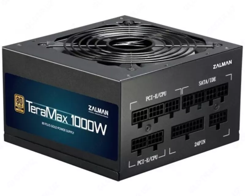 Блок питания Zalman Power supply TeraMax 1000-TMX (1000W)  100-240VAC  90%  80+ Gold