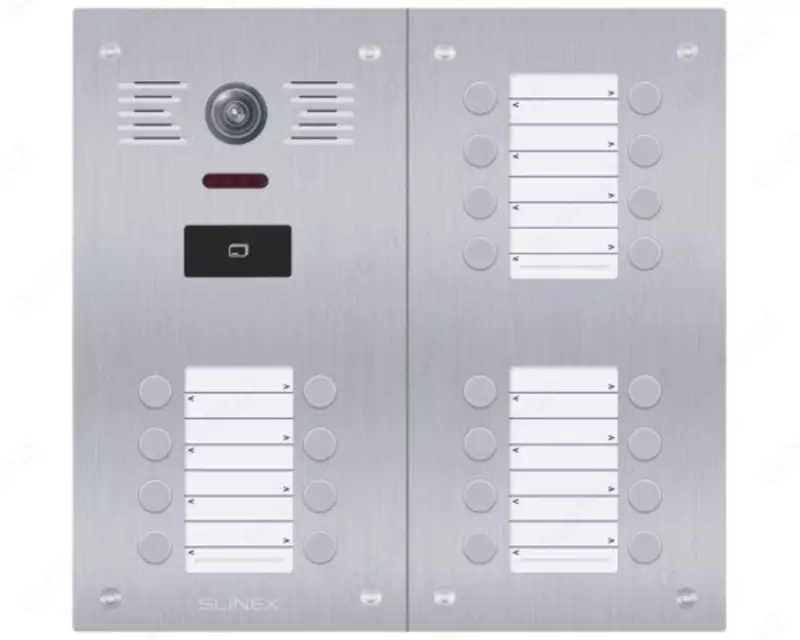 Вызывная панель Slinex MB-24CRHD  многоабонентская  2MP  140 градусов  серебристый