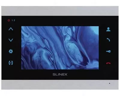  Видеодомофон Slinex SL-07IPHD  IPS 7  детектор движения  переадресация  серебристый чёрный - 