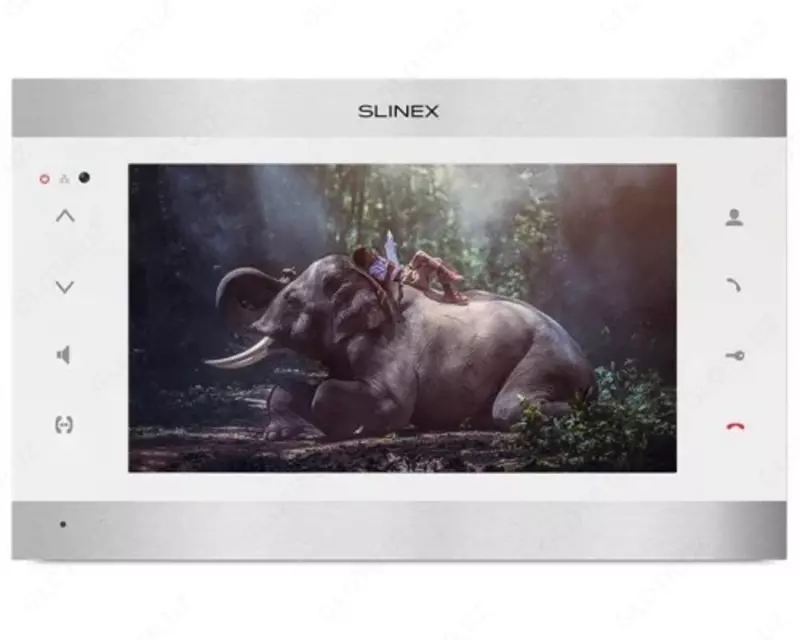  Видеодомофон Slinex SL-10IPTHD  IPS 10  детектор движения  переадресация  серебристый белый - 