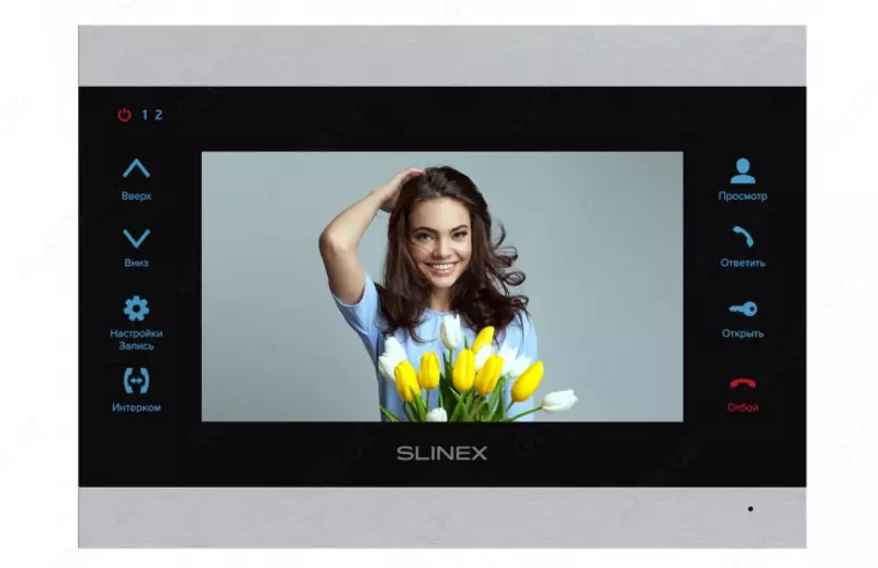 Видеодомофон Video intercom Slinex SL-07M Silver Black