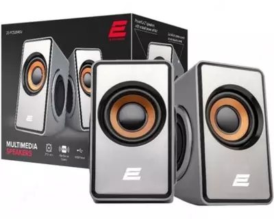 Акустическая система 2E PCS204  2.0  USB  Silver