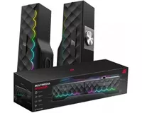 Акустическая система 2E PCS232 RGB  Soundbar  2.0  USB  Black