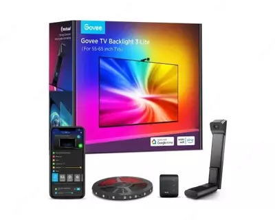 Набор адаптивной подсветки Govee H6099 Backlight 3 Lite 55-65 RGB Черный