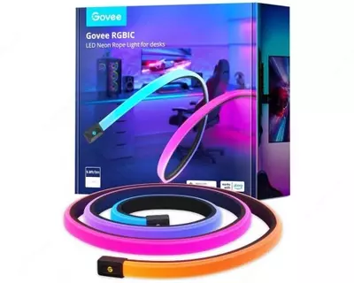 Лента светодиодная умная Govee H61C3 Neon Gaming Table Light 3м Белый