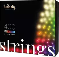 Smart LED Гирлянда Twinkly Strings RGBW 400  Gen II  IP44  длина 32м  кабель черный