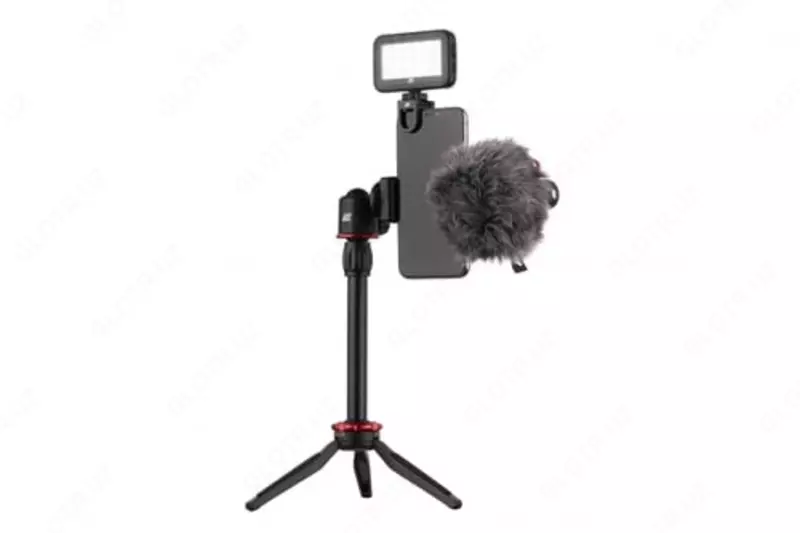 Микрофон с триподом для мобильных устройств Maono by 2Е AU-SM10S Vlog KIT  3.5mm