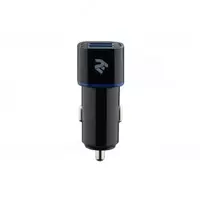 Автомобильное ЗУ 2E Dual USB Car Charger 30W USB-C PD  USB 2.4A  black