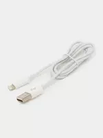 Кабель 2E USB-A - Lightning Molding Type  1m  white
