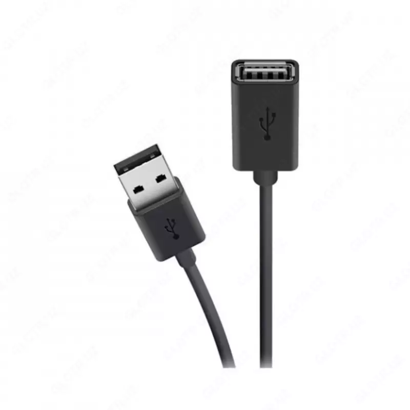 Kabel Aviator Cabel Type-A/Type-C Keychron Coiled Cable Black