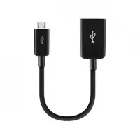 Kabel Aviator Cabel Type-A/Type-C Keychron Coiled Cable Black