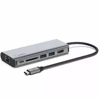 Адаптер Belkin USB-C 6in1 Multiport Dock