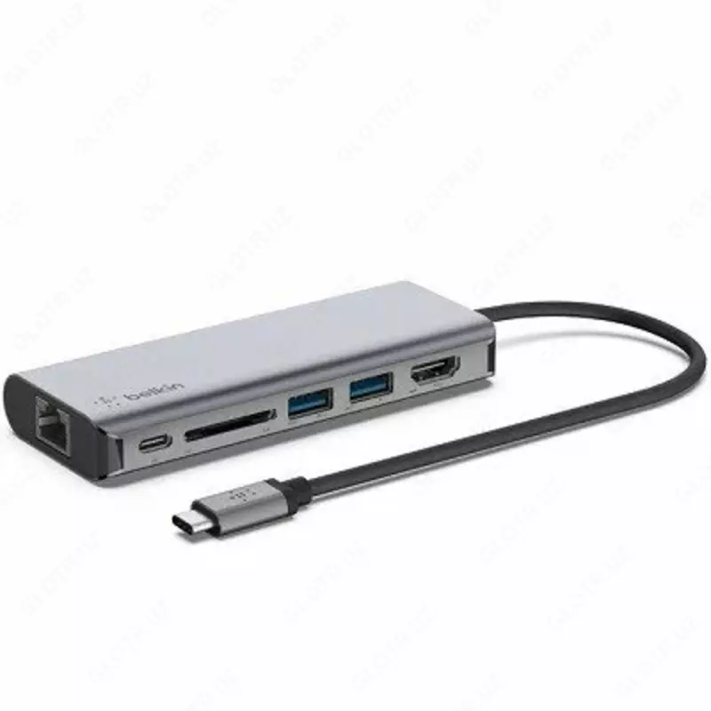 Адаптер Belkin USB-C 6in1 Multiport Dock