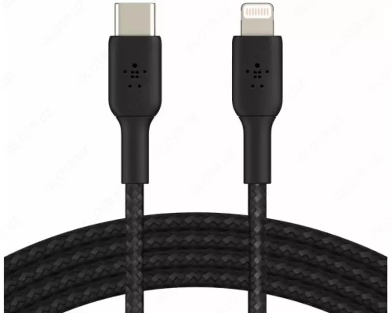 Kabel Aviator Cabel Type-A/Type-C Keychron Coiled Cable Black